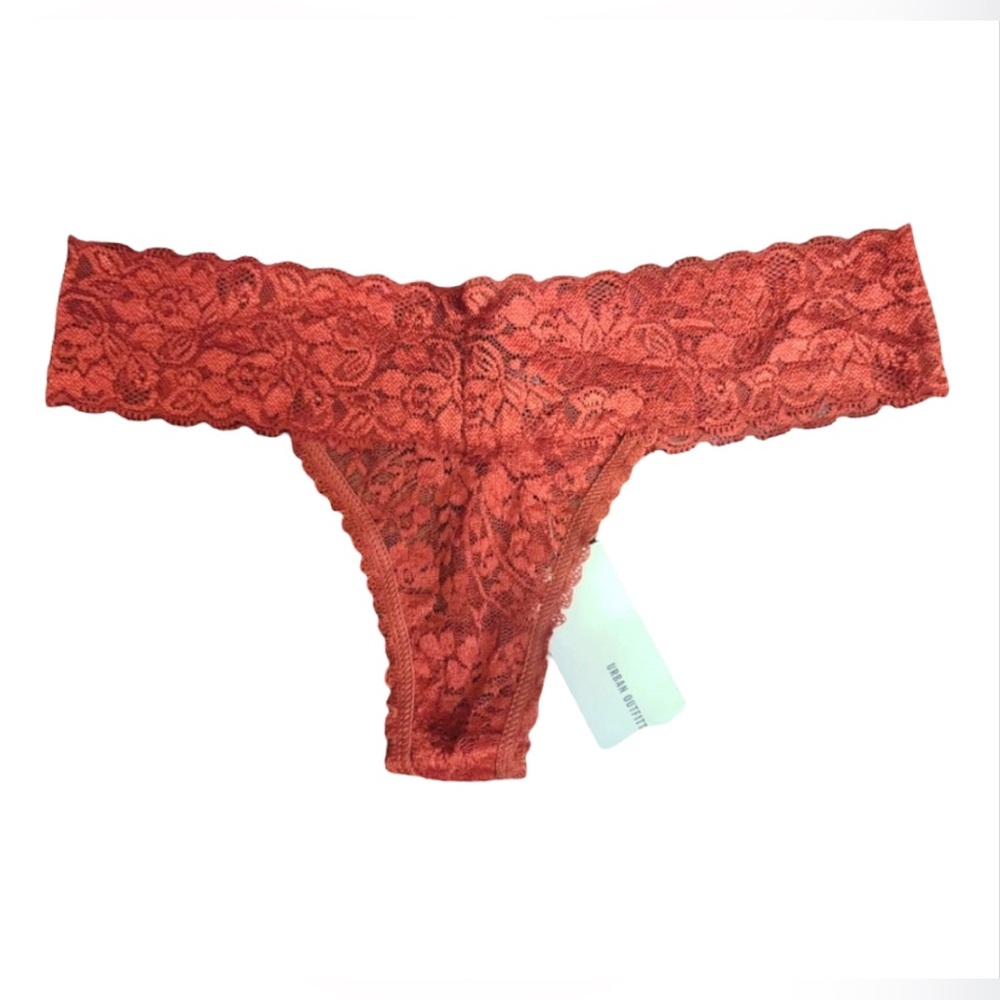 Urban Outfitters Lace Thong Panties Sz S NWT